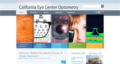 Desktop Screenshot of caleyecenter.com